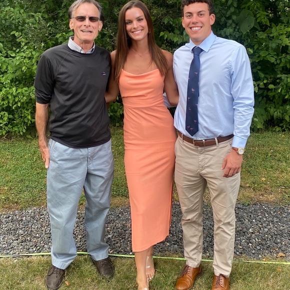 Hello Molly MIDI Dress - Peach - Picture 3 of 3